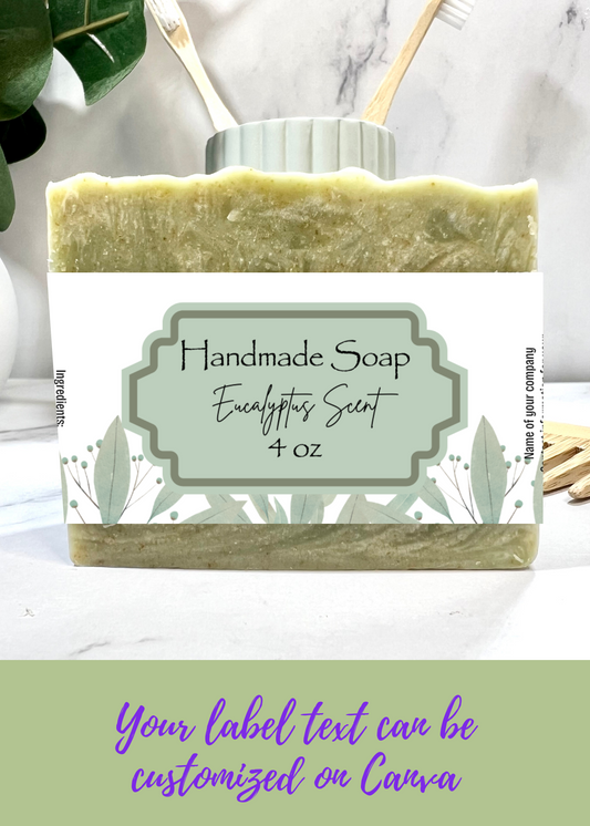 Customizable Soap Labels with Canva 2