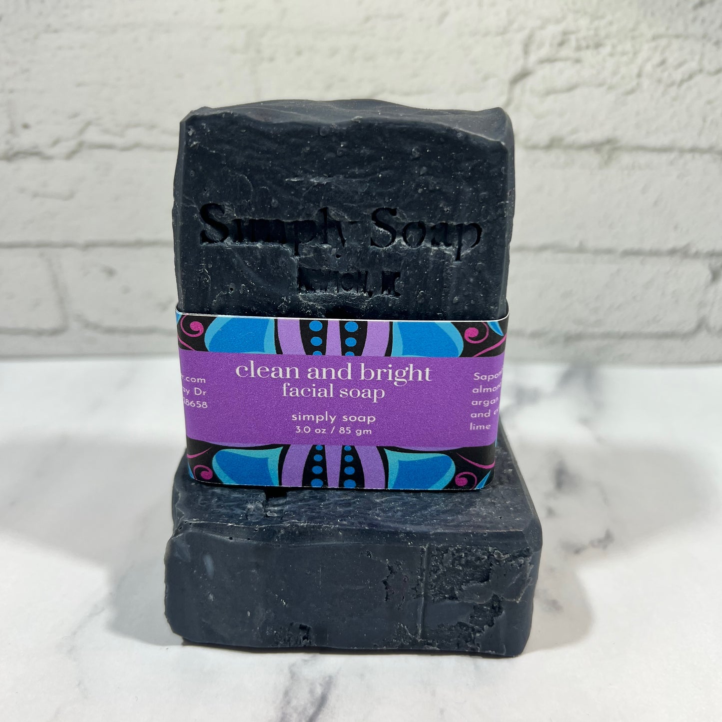 Clean and Bright Facial Soap | Charcoal | Tea Tree