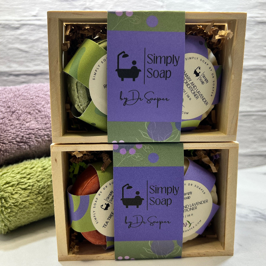 Solid Shampoo and Conditioner Gift Sets x 2