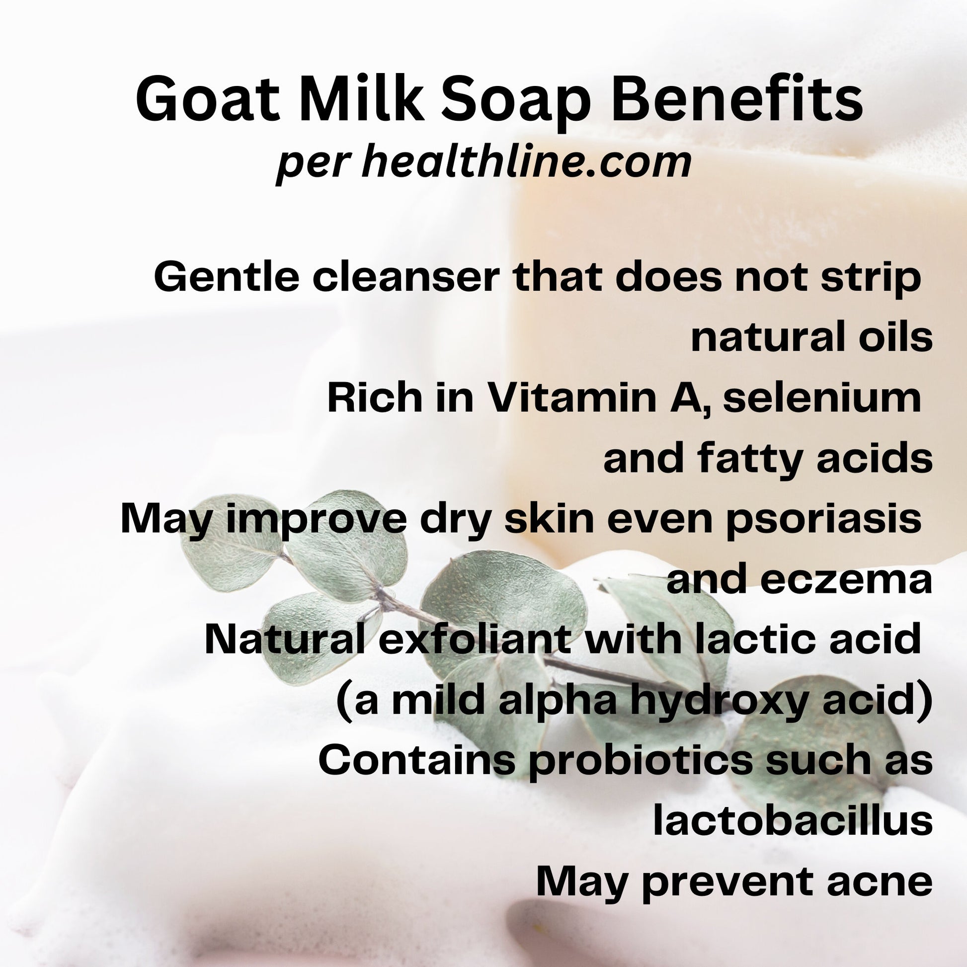 Almond Vanilla Goat Milk Soap