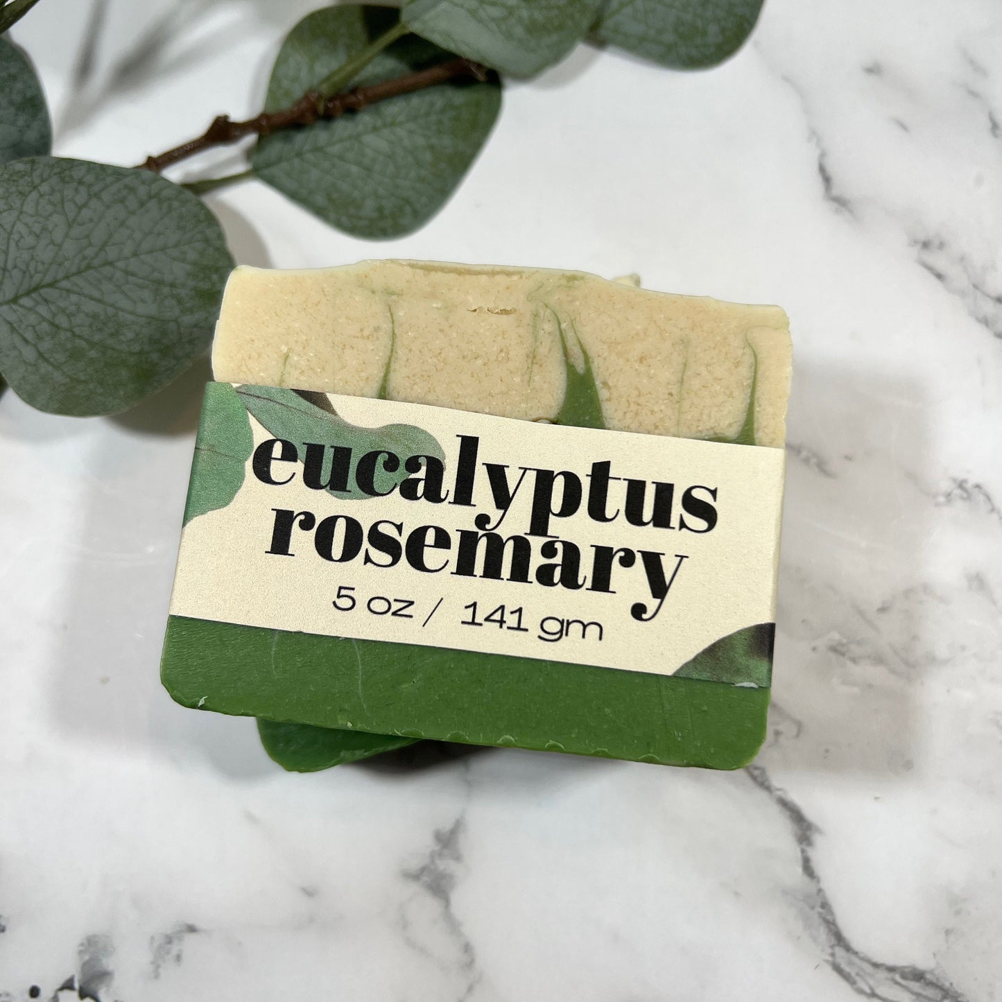 Eucalyptus Rosemary Handmade Cold Process Soap, with Spa Like Scent and Gift Set