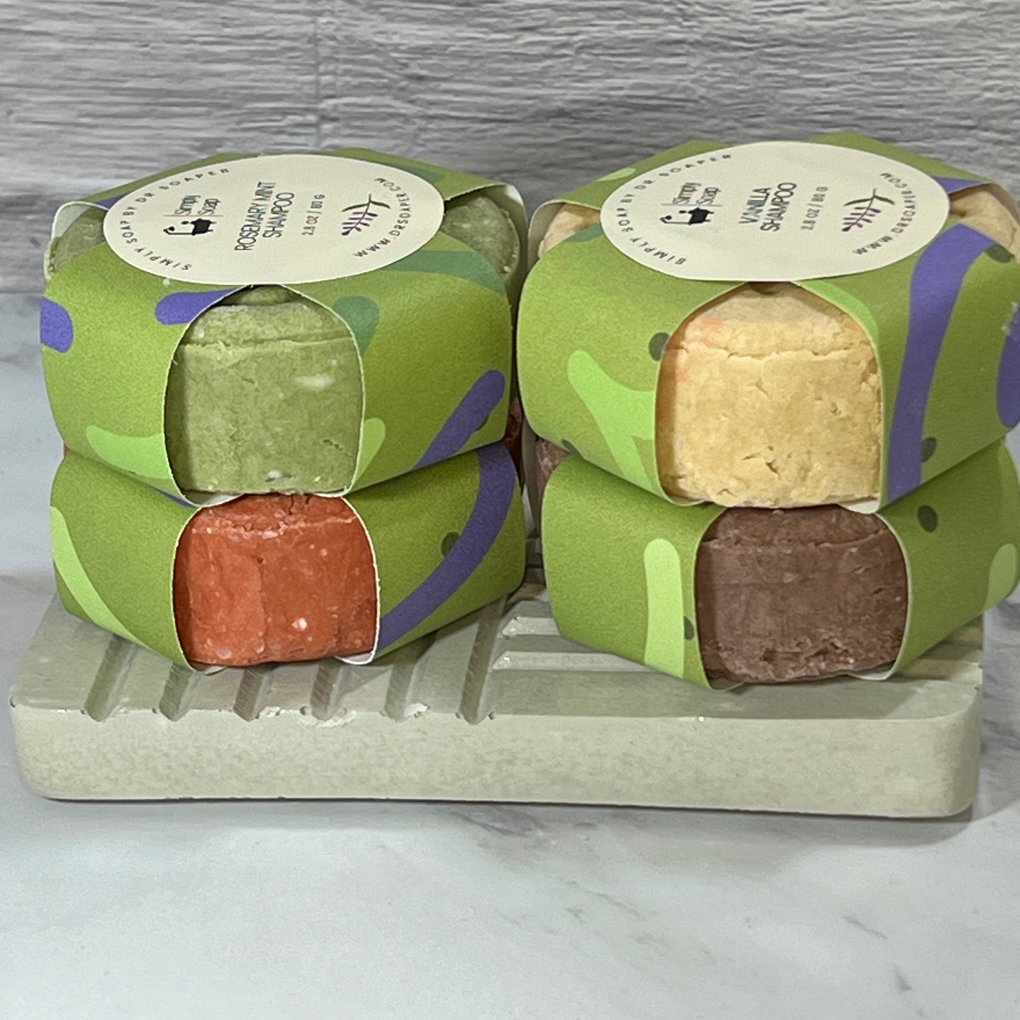 Shampoo Bars for Normal to Dry Hair | 4 Scents